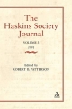 Haskins Society Journal Studies in Medieval History - Robert Patterson