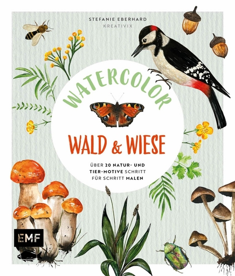 Watercolor Wald und Wiese - Stefanie Eberhard