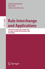 Rule Interchange and Applications - 