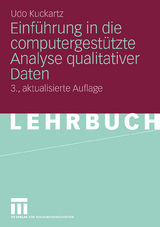 Einführung in die computergestützte Analyse qualitativer Daten - Udo Kuckartz