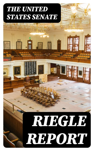Riegle Report - The United States Senate