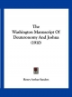 Washington Manuscript of Deuteronomy and Joshua (1910) - Henry Arthur Sanders