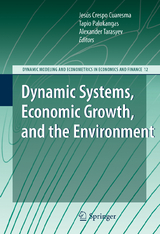 Dynamic Systems, Economic Growth, and the Environment - 
