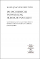 Die dichterische Entwicklung Heinrichs von Kleist: Untersuchungen zu seinen Briefen und zu Chronologie und Aufbau seiner Werke