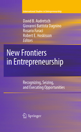 New Frontiers in Entrepreneurship - 