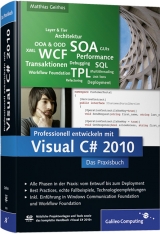Professionell entwickeln mit Visual C# 2010 - Matthias Geirhos