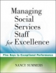 Managing Social Service Staff for Excellence - Nancy Summers
