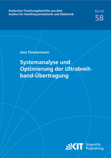 Systemanalyse und Optimierung der Ultrabreitband-Übertragung - Jens Timmermann
