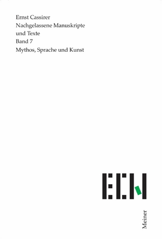 Mythos, Sprache und Kunst - Ernst Cassirer; Jörn Bohr; Gerald Hartung
