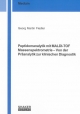 Peptidomanalytik mit MALDI-TOF Massenspektrometrie – Von der Präanalytik zur klinischen Diagnostik - Georg M Fiedler