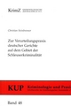Zur Verurteilungspraxis deutscher Gerichte auf dem Gebiet der Schleuserkriminalität