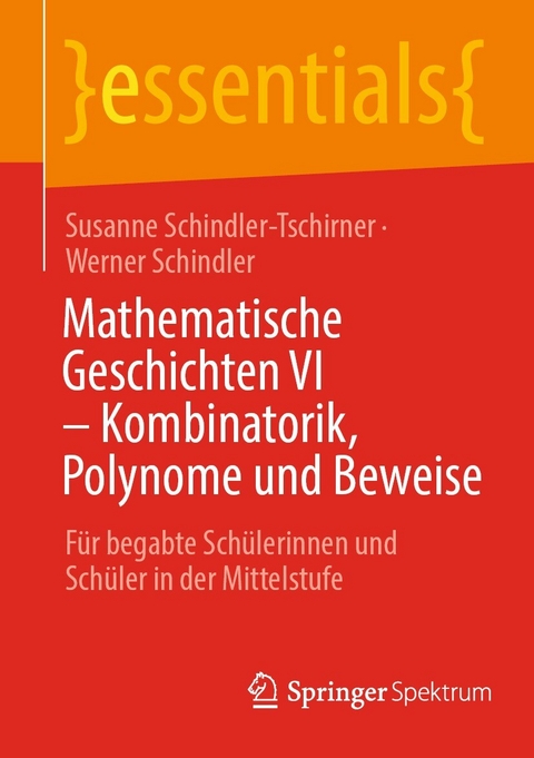 Mathematische Geschichten VI - Kombinatorik, Polynome und Beweise -  Susanne Schindler-Tschirner,  Werner Schindler
