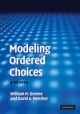 Modeling Ordered Choices - William H. Greene; David A. Hensher