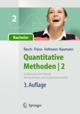Quantitative Methoden 2. Einführung in die Statistik für Psychologen und Sozialwissenschaftler - Rasch, Björn; Friese, Malte; Hofmann, Wilhelm Johann; Naumann, Ewald