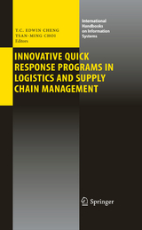 Innovative Quick Response Programs in Logistics and Supply Chain Management - 