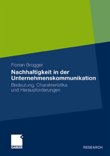 Nachhaltigkeit in der Unternehmenskommunikation - Florian Brugger