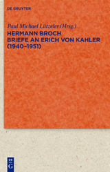Briefe an Erich von Kahler (1940-1951) - Hermann Broch