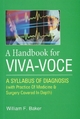 Baker, W: Handbook for Viva-Voce: A Syllabus of Diagnosis