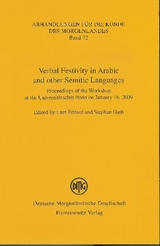 Verbal Festivity in Arabic and Other Semitic Languages - 