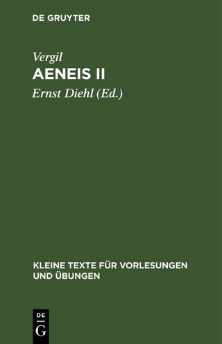 Aeneis II - Vergil; Ernst Diehl