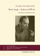Horst Lange - Leben und Werk - Hannelore F Kolbe