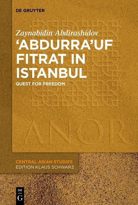 'Abdurra'uf Fitrat in Istanbul -  Zaynabidin Abdirashidov
