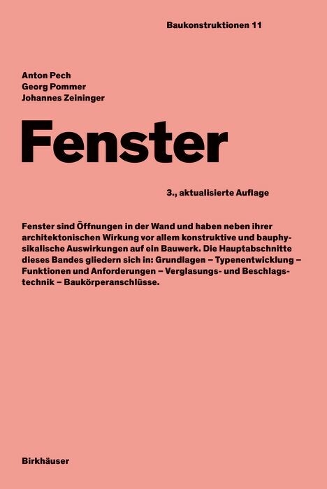Fenster -  Anton Pech,  Georg Pommer,  Johannes Zeininger
