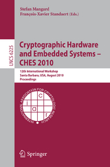 Cryptographic Hardware and Embedded Systems -- CHES 2010 - 