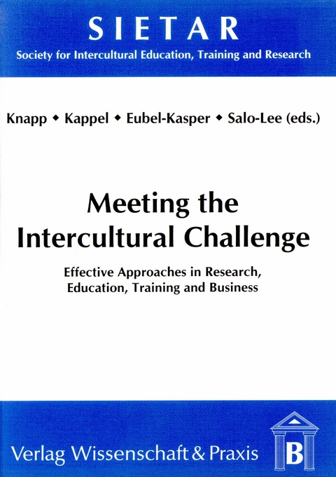 Meeting the Intercultural Challenge. - 