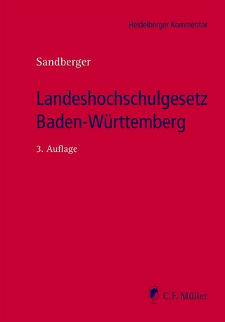 Landeshochschulgesetz Baden-Württemberg - Georg Sandberger; Sandberger