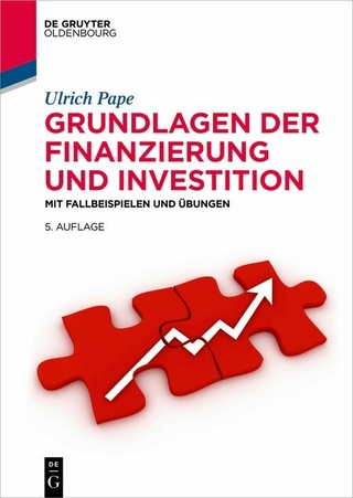 Grundlagen der Finanzierung und Investition - Ulrich Pape