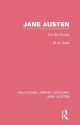 Jane Austen (RLE Jane Austen): The Six Novels Wendy Craik Author