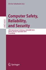 Computer Safety, Reliability, and Security - 