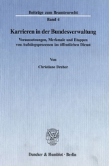 Karrieren in der Bundesverwaltung. - Christiane Dreher