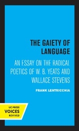 The Gaiety of Language - Frank Lentricchia