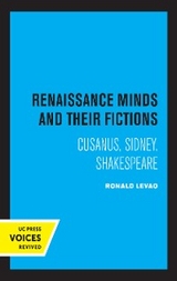 Renaissance Minds and Their Fictions - Ronald Levao