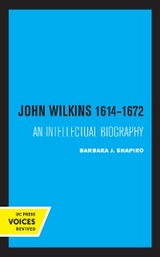 John Wilkins 1614-1672 - Barbara J. Shapiro