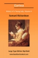 Clarissa History of a Young Lady, Volume II (Large Print) - Samuel Richardson
