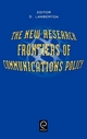The New Research Frontiers of Communications Policy - D. McLean Lamberton