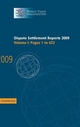 World Trade Organization Dispute Settlement Reports Dispute Settlement Reports 2009 - World Trade Organization