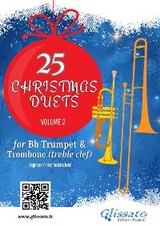Trumpet and Trombone (t.c.): 25 Christmas Duets volume 2 - Christmas Carols