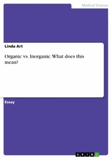 Organic vs. Inorganic. What does this mean? - Linda Art