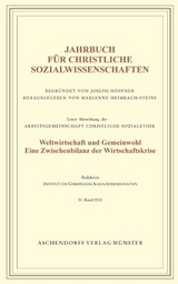 Jahrbuch für Christliche Sozialwissenschaften, Band 51-2010 - 
