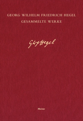 Wissenschaft der Logik. Zweiter Band. Die subjektive Logik (1816) - Georg Wilhelm Friedrich Hegel; Friedrich Hogemann; Walter Jaeschke