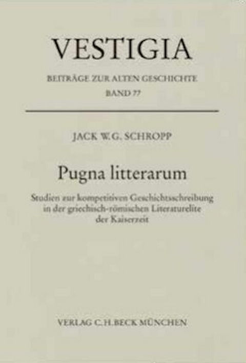 Pugna litterarum - Jack W.G. Schropp