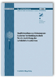 Qualitätssicherung klebemassenbasierter Verbindungstechnik für die Ausbildung der Luftdichtheitsschichten. Abschlussbericht. - A. Maas; Rolf Gross