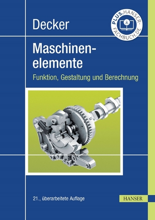 Decker Maschinenelemente - Karl-Heinz Decker; Karlheinz Kabus