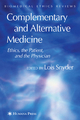 Complementary and Alternative Medicine - Lois Snyder
