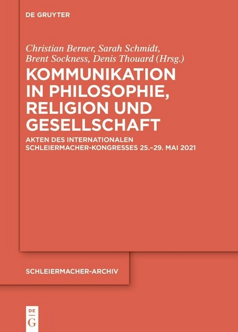 Kommunikation in Philosophie, Religion und Gesellschaft - 