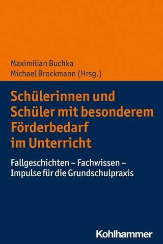 Schülerinnen und Schüler mit besonderem Förderbedarf im Unterricht - Maximilian Buchka; Michael Brockmann